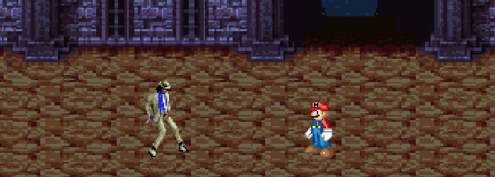 Michael Jackson vs Mario